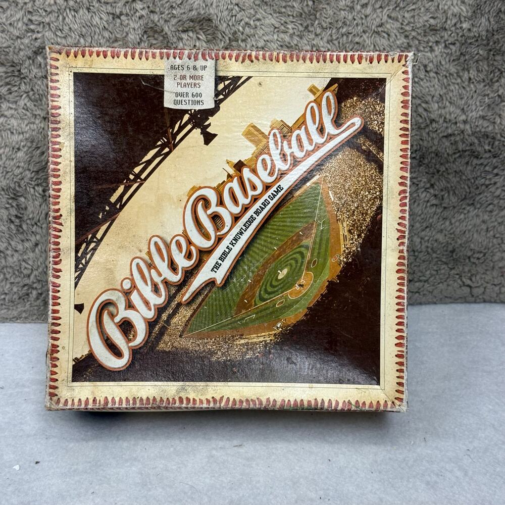 Vintage Bible Baseball Knowledge Board Game